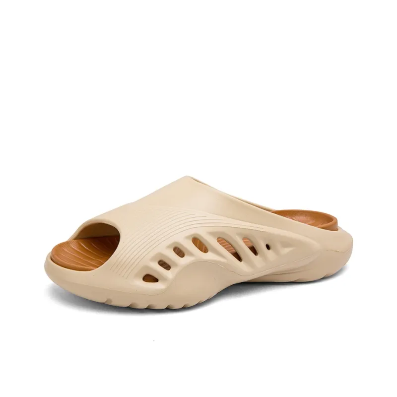 PALATIAL Slip Resistant Odor Resistant Cushioning Slide Slippers Men's-4