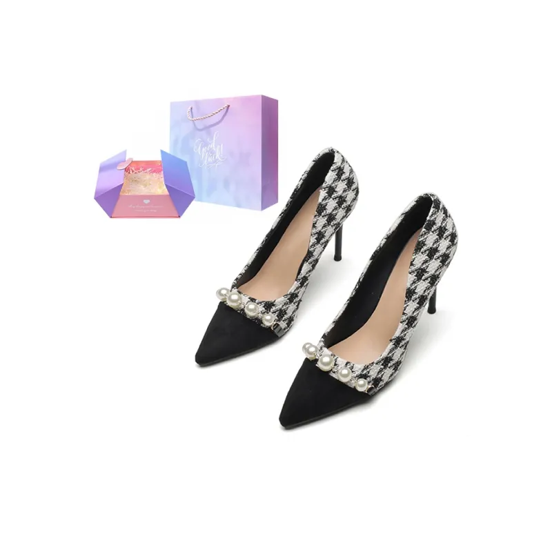 MABEL&CO Slim Heel High Heels Women's Black-2