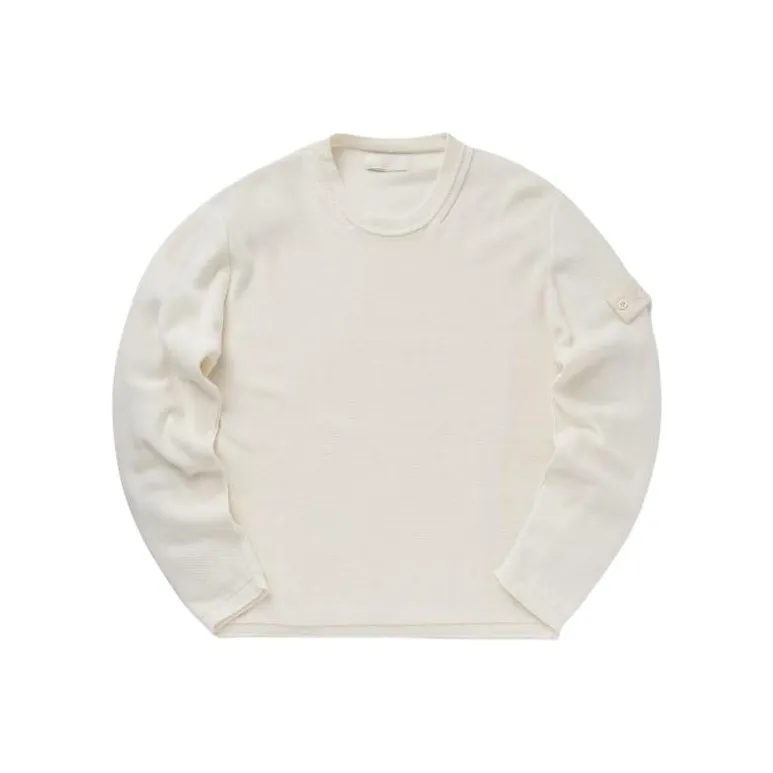 STONE ISLAND Compass badge Ribbed knit Jumper-0