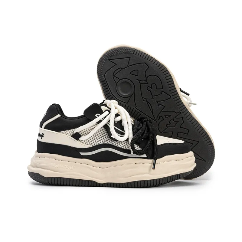 RELAXURSELF Slip Resistant, Abrasion Resistant, Breathable Low Top Skateboard Shoes Unisex-5