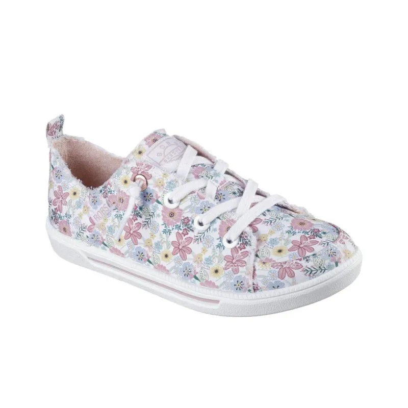 Skechers BOBS B Cute 2.0 Abrasion Resistant Low Top Canvas Shoes Women's White-2