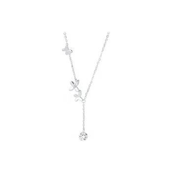 Strange S999 Fine Silver Necklaces Women's