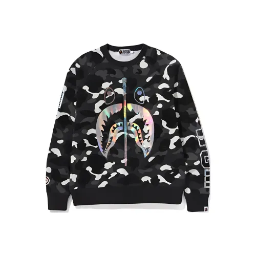 A BATHING APE City Camo Shark Crewneck SS24