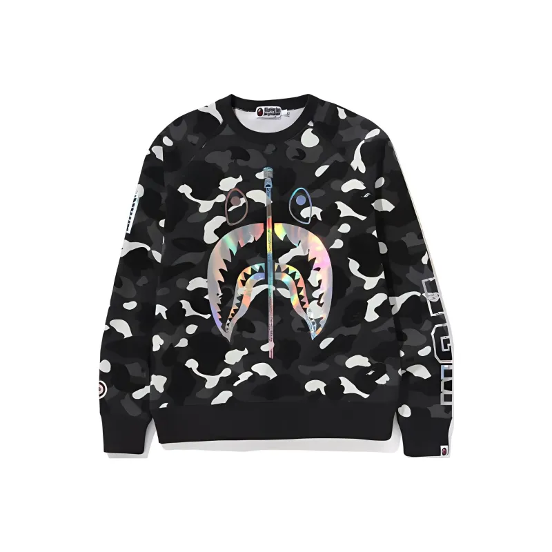 Bape City Camo Shark Crewneck SS24-0