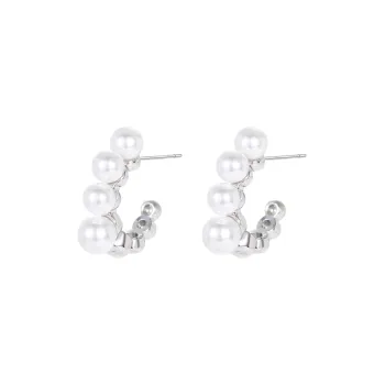 BING STUDIO 925 Sterling Silver Earrings Women's