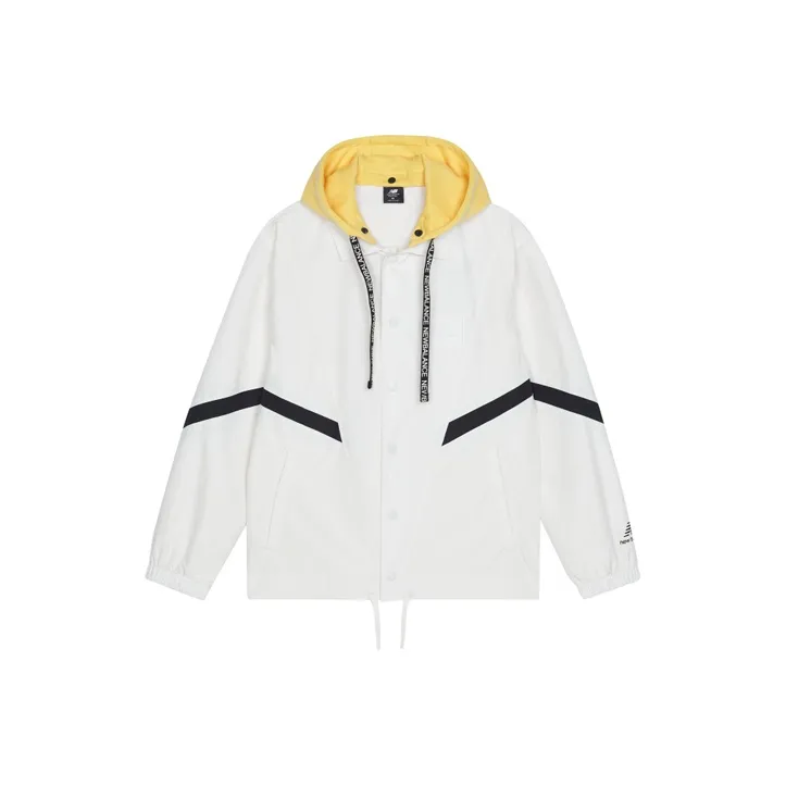 New Balance Coat Jacket Men's White-0