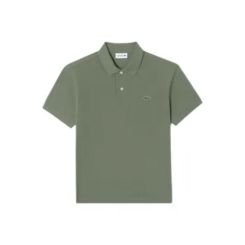 LACOSTE Polo Shirt Men's Khaki Green