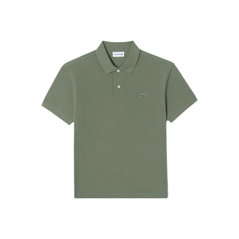 LACOSTE Polo Shirt Men's Khaki Green-0