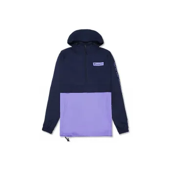 Champion Jacket US Version Unisex Navy Blue & Purple