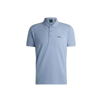 HUGO BOSS Polo Shirt Men's Light Blue