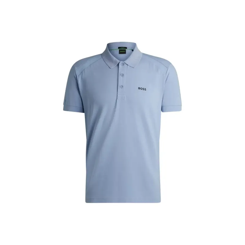 HUGO BOSS Polo Shirt Men's Light Blue-0