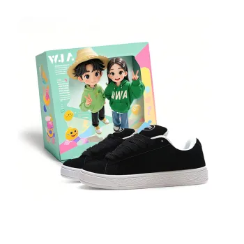 WJA Cushioning Coverage Impact Resistance Abrasion Resistant Lightweight Slip Resistant Low Top Skateboard Shoes Unisex