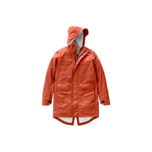Canada Goose Jackets Men Polar Flame Red
