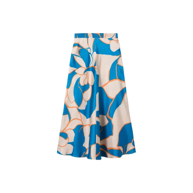 La DoubleJ X Mother Lungomare Midi Skirt-1