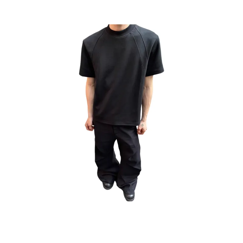 KVIV T Shirts Men Black -0