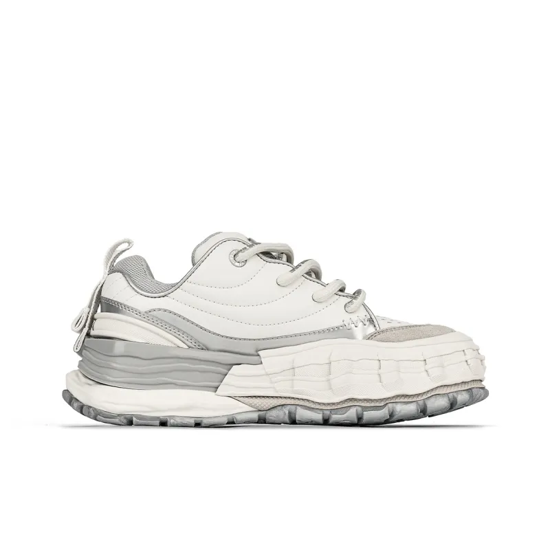 NEXT IMPULSIVE Wave Collection Stylish Skateboarding Shoes Unisex Silver White Brand Theme Box Limited Edition-1