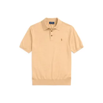 Polo Ralph Lauren SS24 Polo Shirt Men's Camel