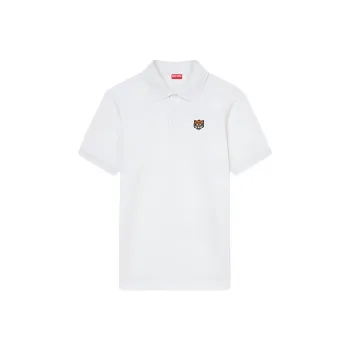 KENZO Happy Tiger Embroidered Slim Polo Shirt