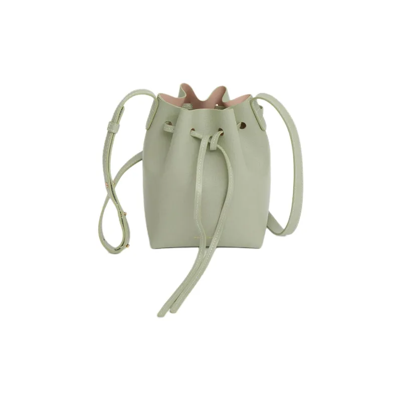 MANSUR GAVRIEL Mini Leather Bucket Bag-1