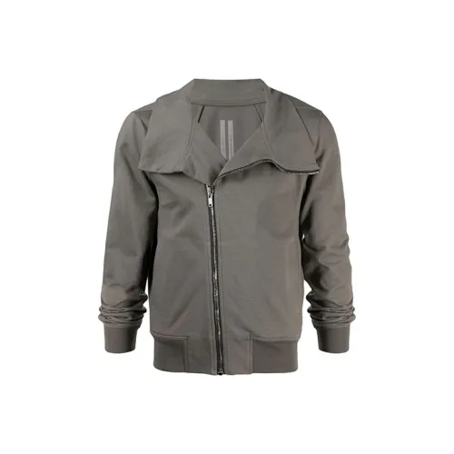 RICK OWENS Bauhaus Off centre fastening Sweatshirt