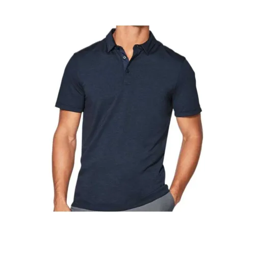 Lululemon Evolution Polo Shirt Men Dark Blue