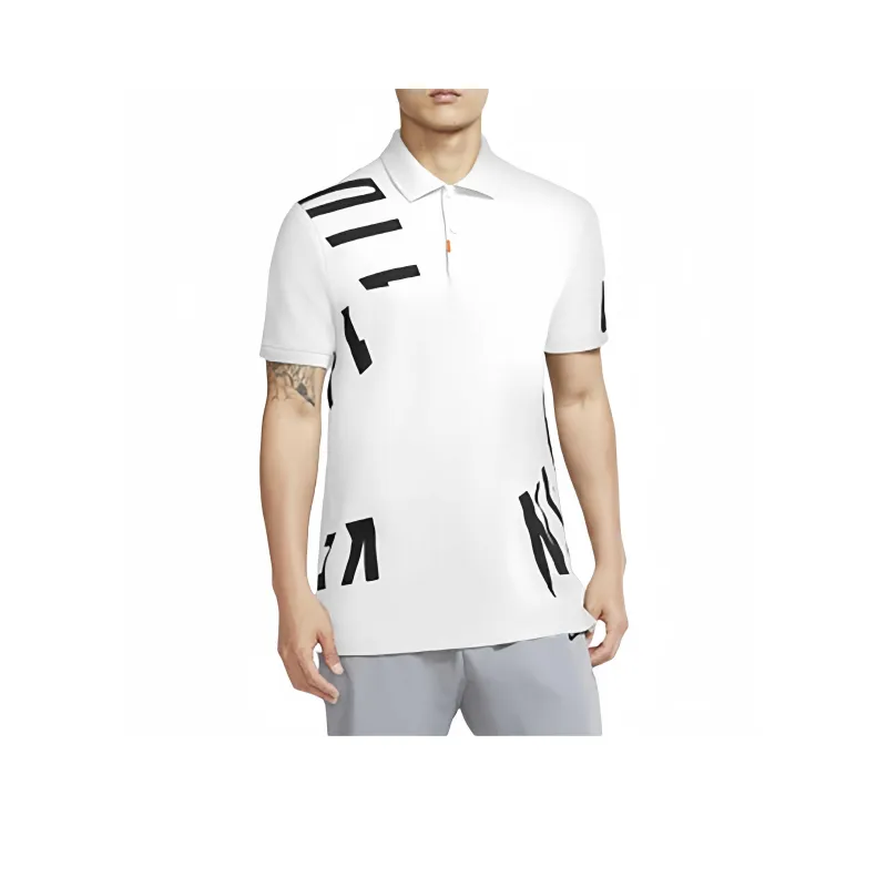 Nike Polo Shirts Men White-0