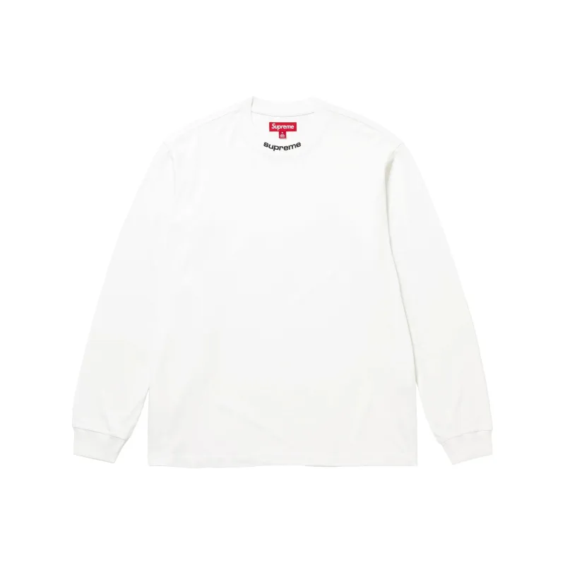 Supreme Embroidered Collar L/S Top-4