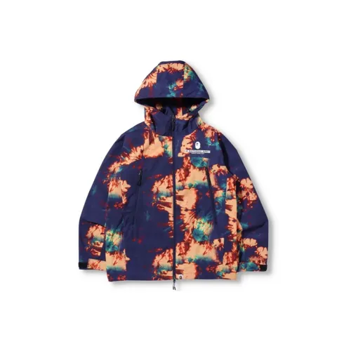 A BATHING APE Jackets & Coats Men's Marine Blue