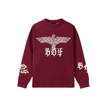 Boy London New Year Sweater Unisex Burgundy