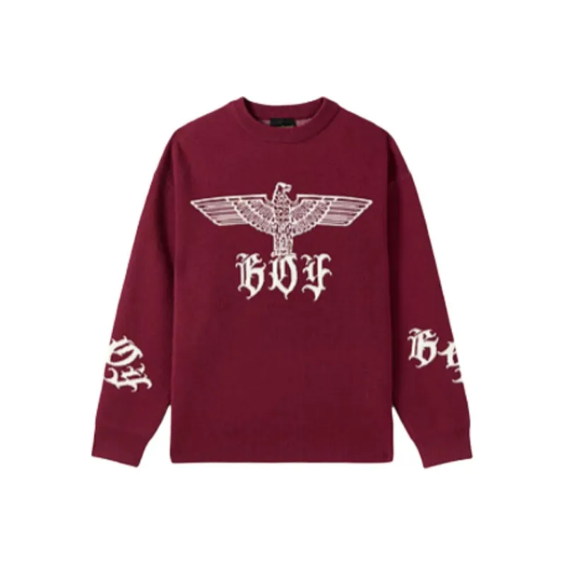 Boy London New Year Sweater Unisex Burgundy-0