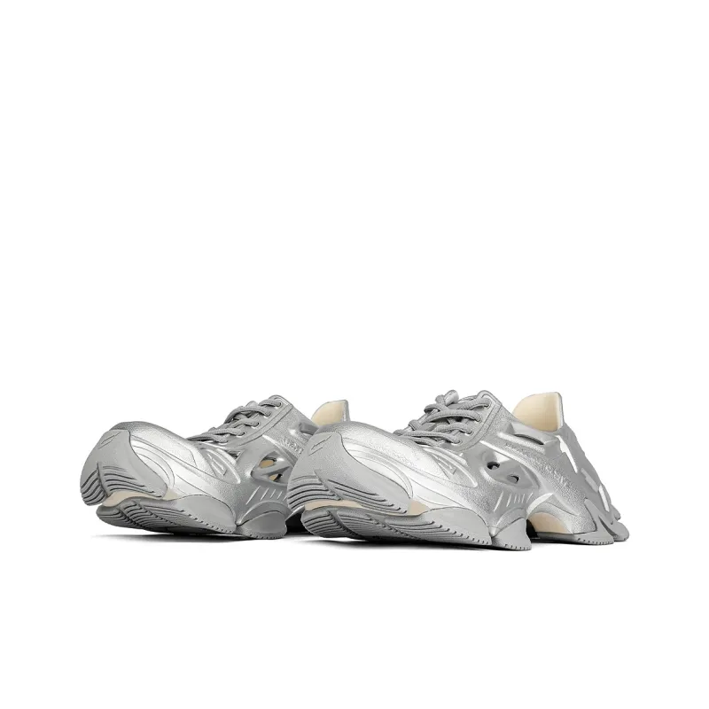 NEXT IMPULSIVE Chunky Sneakers Unisex Space Silver-4