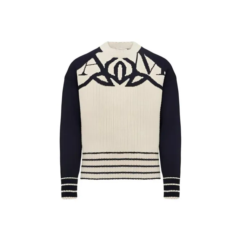 Alexander McQueen Sweater Men's Cream-0