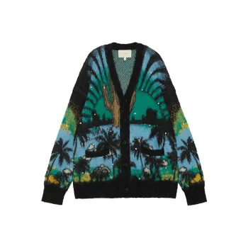 Ed Hardy FW23 Sweater Men's Iridescent Color
