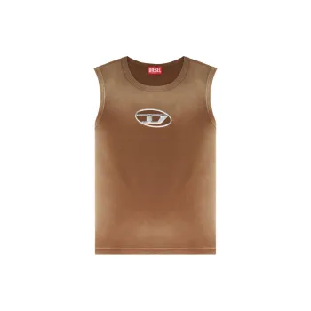 DIESEL Oval D plaque Tank Top