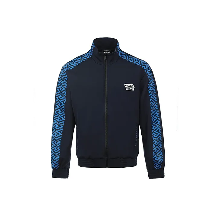 VERSACE VERSACE SS22 Jacket Men's Blue-0