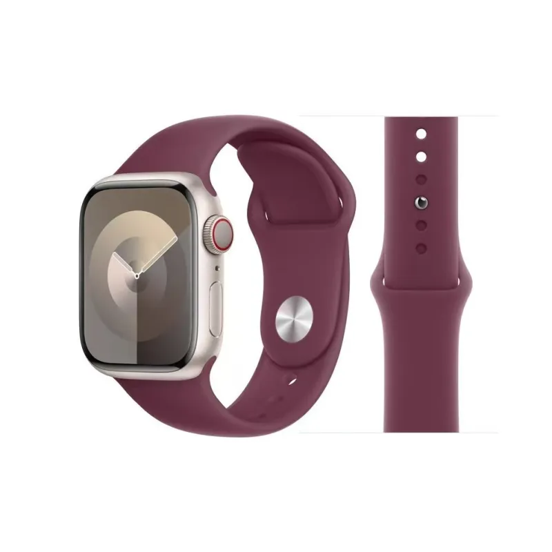 APEPALOG Compatibility With Apple IWatch S10/S9/S8/S7 Apple Compatibility Watch Band 38/40/41mm Silicone Material-13