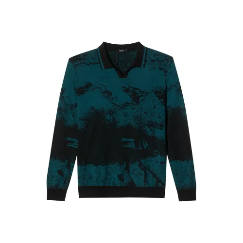 LIU·JO UOMO Sweater Men's Black Green