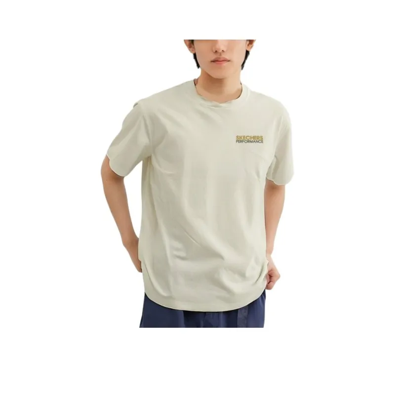 Skechers Sports Life Collection T Shirt Unisex Apricot 00NA-0