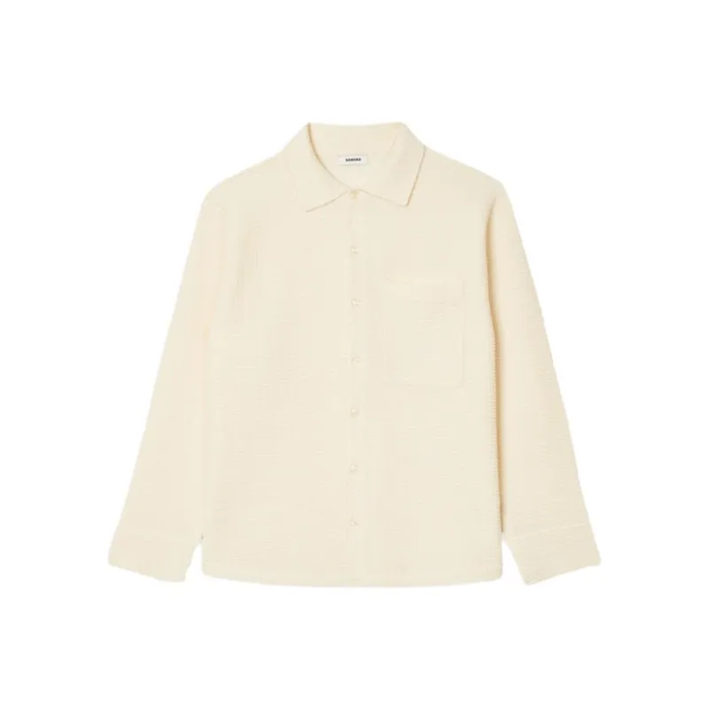 Sandro Waffle knit Shirt-0