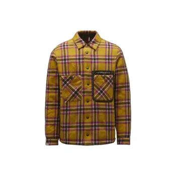 Moncler Jackets Men Initial Yellow