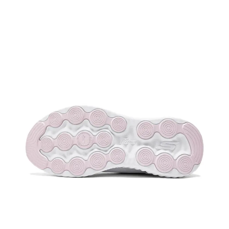 Skechers WOMEN'S GO Series Durable Breathable Low Top Running Shoes Women's Light Pink-5