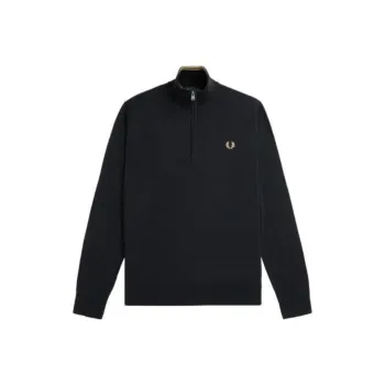 FRED PERRY Logo-embroidered Sweater