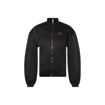 GUCCI Elbow Pad Embroidered Logo Jacket