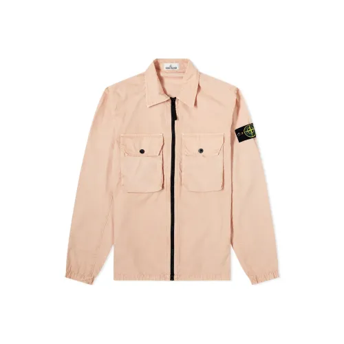 STONE ISLAND FW21 Jackets & Coats Men's Coral