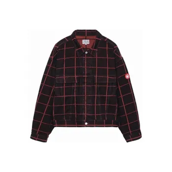 Cav Empt Jackets Men Black Red