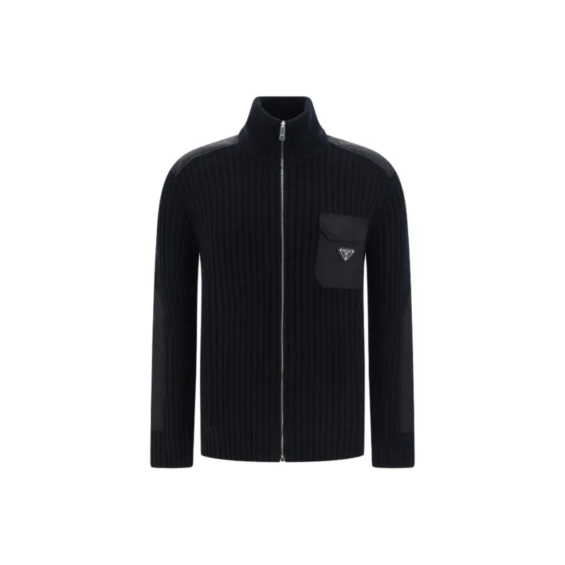 PRADA Sweaters Men Black-0