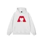 White Heather Gray (Red Print)