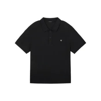 GUESS Polo Shirts Men Black