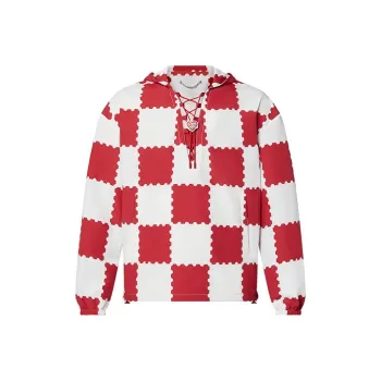 LOUIS VUITTON Jacket Men's Red White