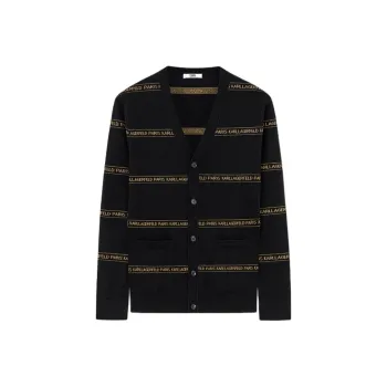 KARL LAGERFELD FW23 Knitwear Men's Black